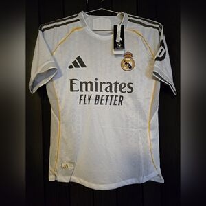 Real Madrid White Soccer Jersey